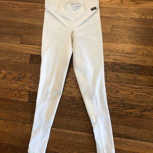 Small White Keritts Clarino Full Seat Microcord Breeches